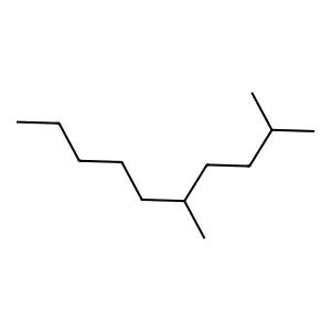 2,5-Dimethyldecane structure
