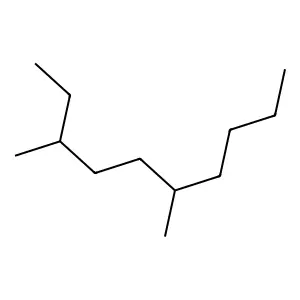 3,6-Dimethyldecane structure