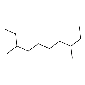3,8-Dimethyldecane structure