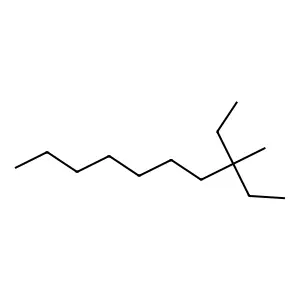3-Methyl-3-ethyldecane structure