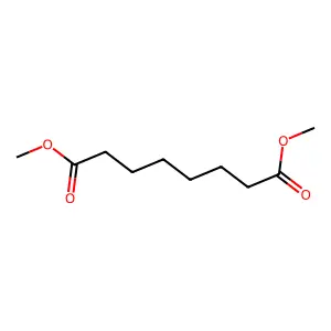 Dimethyl suberate structure