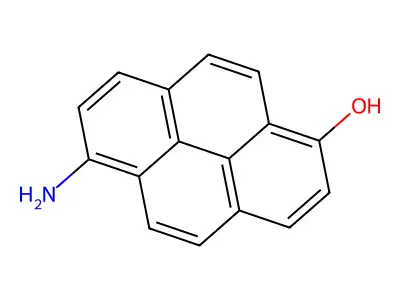 6-Amino-1-pyrenol structure