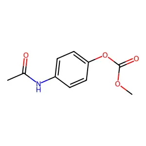Carbonic acid, methyl ester, ester with 4'-hydroxyacetanilide structure