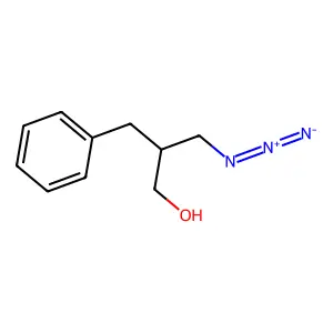 (R)-3-Azido-2-benzylpropanol structure
