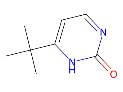 4-Tert-butylpyrimidin-2-ol structure