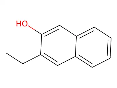 2-Naphthol, 3-ethyl- structure