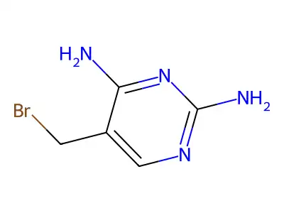 2,4-Diamino-5-(bromomethyl)pyrimidine structure