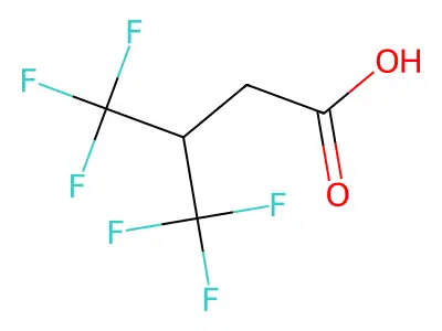 2(2H-Perfluoro-2-propyl)acetic acid structure