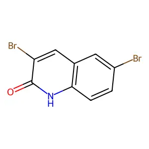 3,6-Dibromoquinolin-2(1h)-one structure