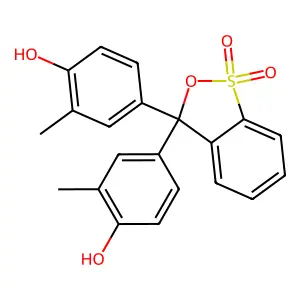 甲酚紅 structure
