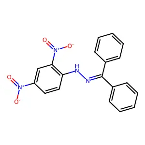 Benzophenone (2,4-Dinitrophenyl)Hydrazone structure
