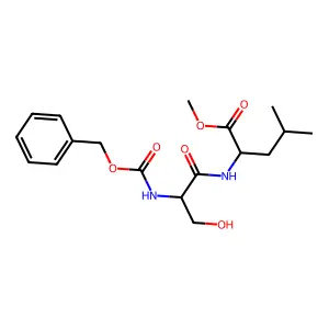 Z-Ser-Leu-OMe structure