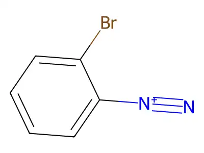 o-Bromobenzenediazonium structure