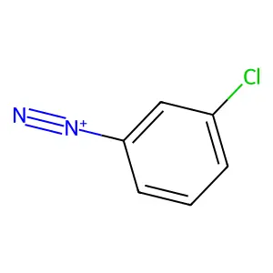3-氯苯重氮鎓 structure