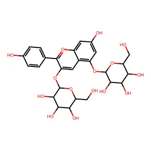 天竺葵苷 structure