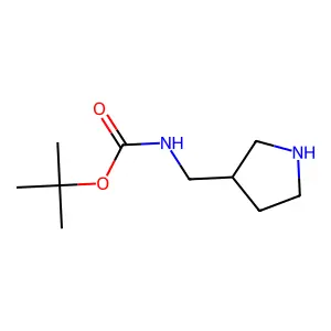 (S)-3-N-Boc-aminomethyl pyrrolidine structure