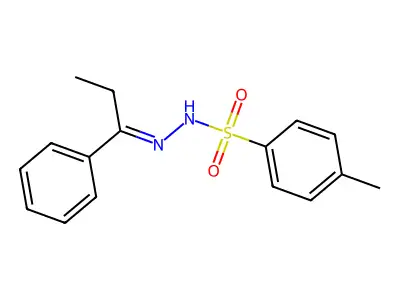 1-Propiophenone tosylhydrazone structure