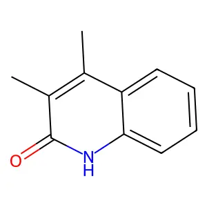3,4-Dimethylquinolin-2(1h)-one structure
