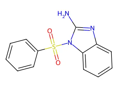 1-(Phenylsulfonyl)-1H-benzimidazol-2-amine structure