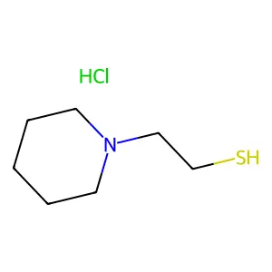 1-哌啶乙硫醇盐酸盐 structure