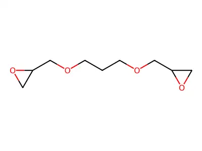 Oxirane, 2,2'-[1,3-propanediylbis(oxymethylene)]bis- structure