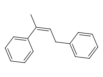 3-Phenylbut-2-enylbenzene structure