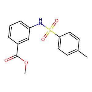 Methyl 3-(4-methylbenzenesulfonamido)benzoate structure