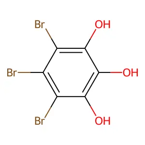 4,5,6-Tribromobenzene-1,2,3-triol structure