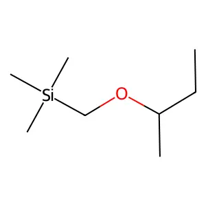 Butan-2-yloxymethyl(trimethyl)silane structure