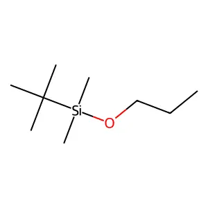 1-Propanol, DMTBS structure
