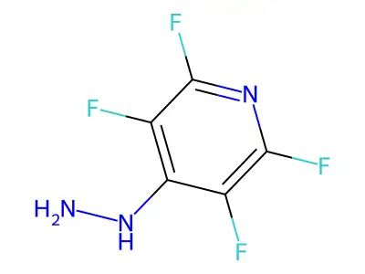 2,3,5,6-Tetrafluoro-4-hydrazinopyridine structure