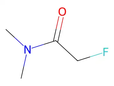 2-fluoro-N,N-dimethylacetamide structure