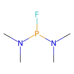 四甲基二氟磷二酰胺 structure