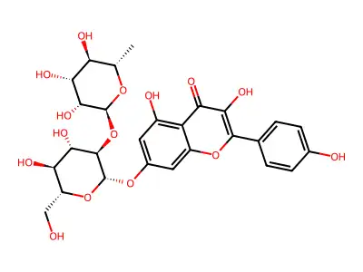 Kaempferol 3-Neohesperidoside structure