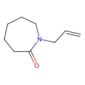 2H-Azepin-2-one, hexahydro-1-(2-propenyl)- structure