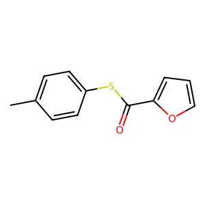 S-(4-methylphenyl) furan-2-carbothioate structure