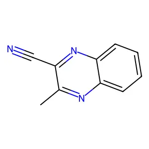3-Methylquinoxaline-2-carbonitrile structure