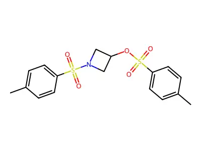 [1-(4-Methylphenyl)sulfonylazetidin-3-yl] 4-methylbenzenesulfonate structure