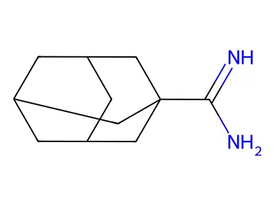 Adamantane-1-carboxamidine structure