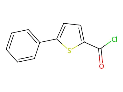 5-Phenyl-2-Thiophenecarbonyl Chloride structure