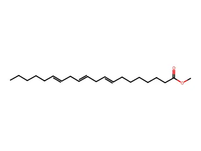 Methyl icosa-8,11,14-trienoate structure