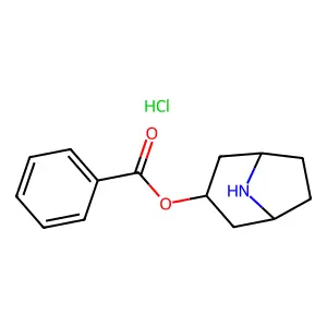 Nortropacocaine hydrochloride structure