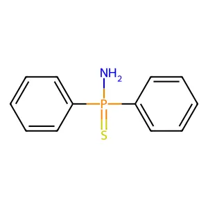 [Amino(phenyl)phosphinothioyl]benzene structure