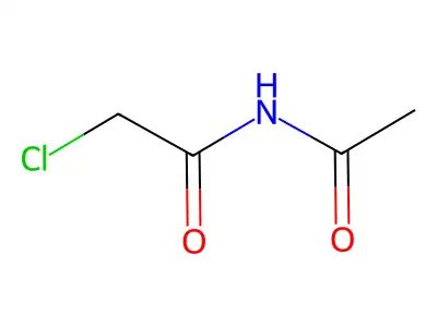 N-(2-chloroacetyl)acetamide structure