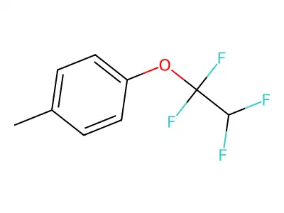 4-(1,1,2,2-Tetrafluoroethoxy)toluene structure