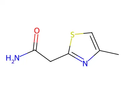 2-(4-甲基-1,3-噻唑-2-基)乙酰胺 structure
