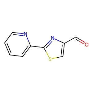 2-(Pyridin-2-yl)-1,3-thiazole-4-carbaldehyde structure