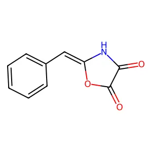 2-Benzylidene-1,3-oxazolidine-4,5-dione structure