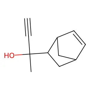alpha-Ethynyl-alpha-methylbicyclo[2.2.1]hept-5-ene-2-methanol structure