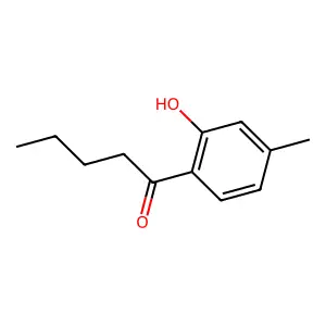 1-(2-Hydroxy-4-methylphenyl)-1-pentanone structure